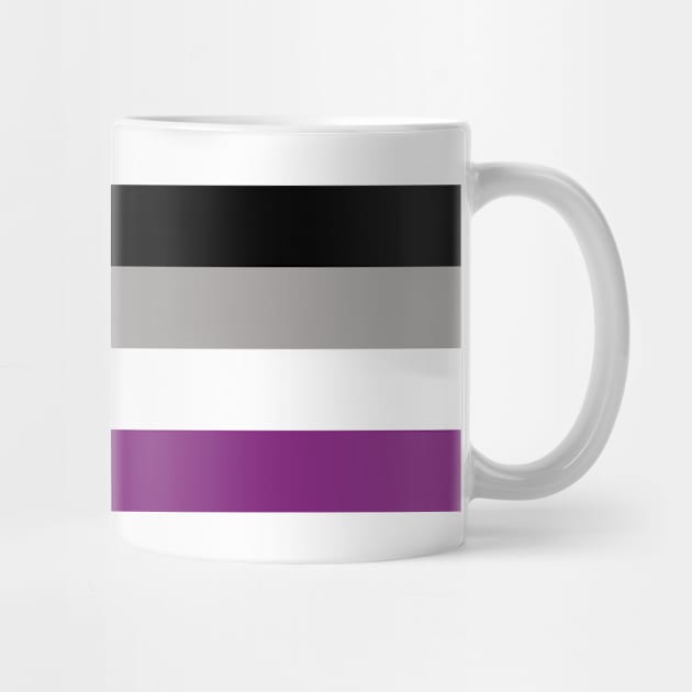 Asexual Pride Flag by Print Stop Studio